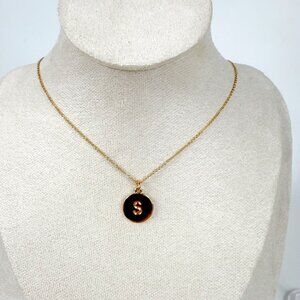 Kate Spade New York Gold Tone S Initial One In A Million Necklace